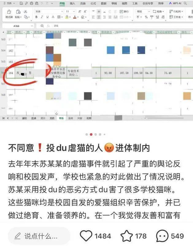 桂林一事业单位招录调查人选被指曾虐猫，当地人社局回应