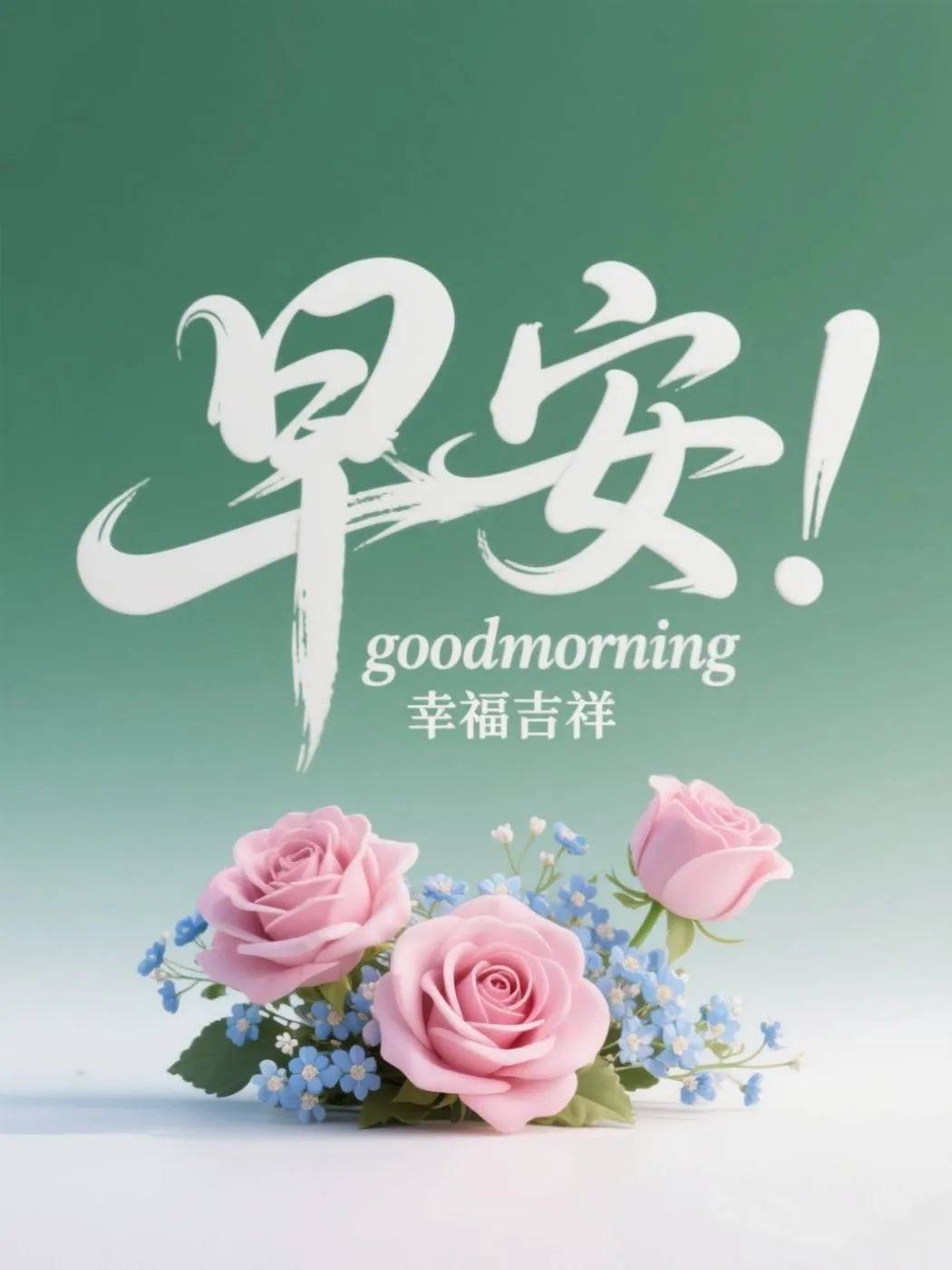 早上好图片100张,早安祝福100句,愿你天天幸福吉祥,岁岁健康平安!