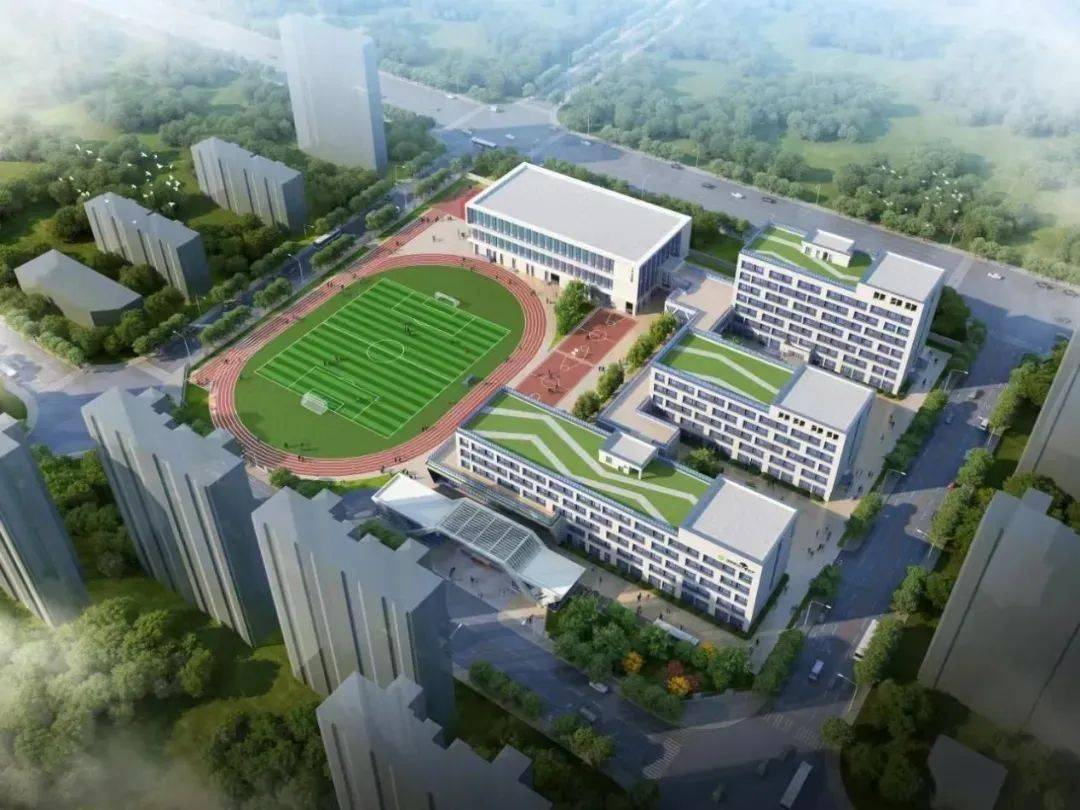 120中学新建校预计2027年8月底完工,首府新区重磅教育利好将至!