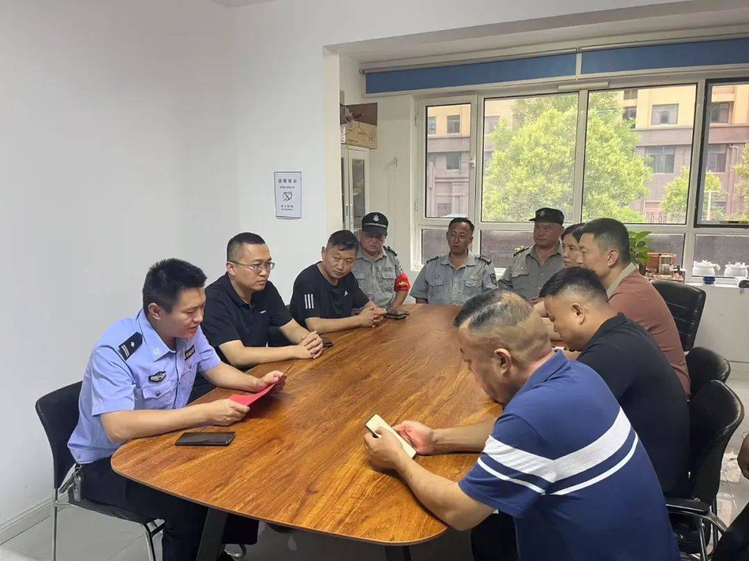 单县公安局:警保联控织密平安网 保安助力筑牢防控线