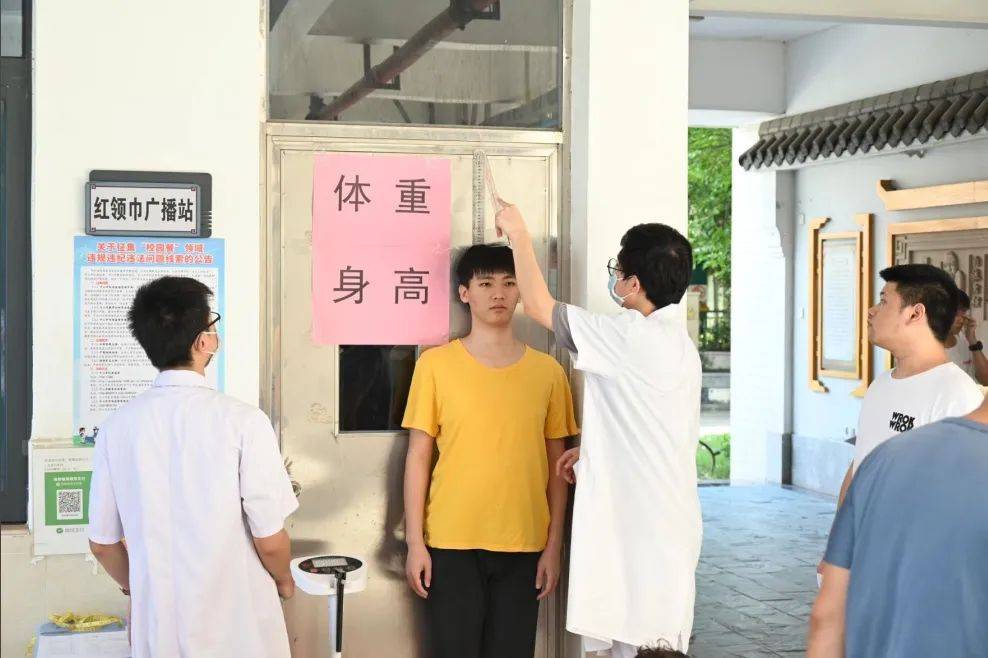 热血青春铸军魂!大涌镇开展2025年下半年征兵体检