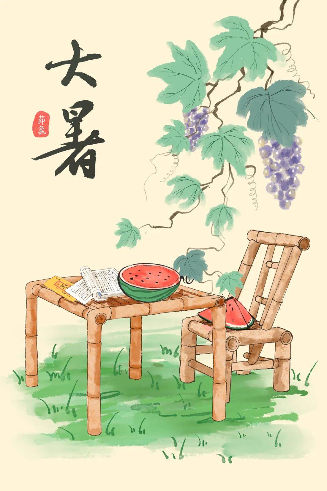 节气丨大暑:月明船笛参差起,风定池莲自在香