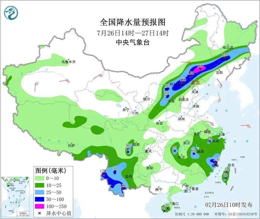 北京等地成为强降水核心区，为何最近华北有这么多雨？