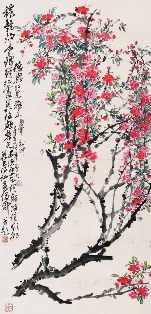 吴昌硕| 写意花卉，艳而不俗_搜狐网