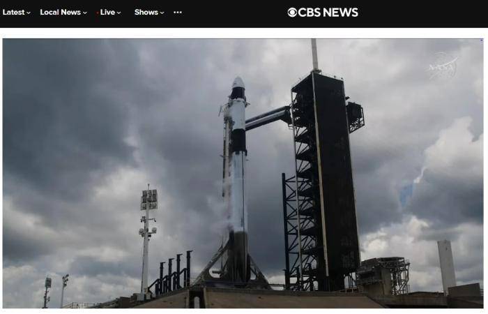 因天气原因 SpaceX升空前67秒取消火箭发射