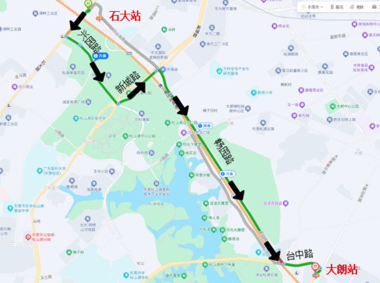 8月17日，莞深高速（G94）主线大朗收费站-石大收费站段实行临时交通管制