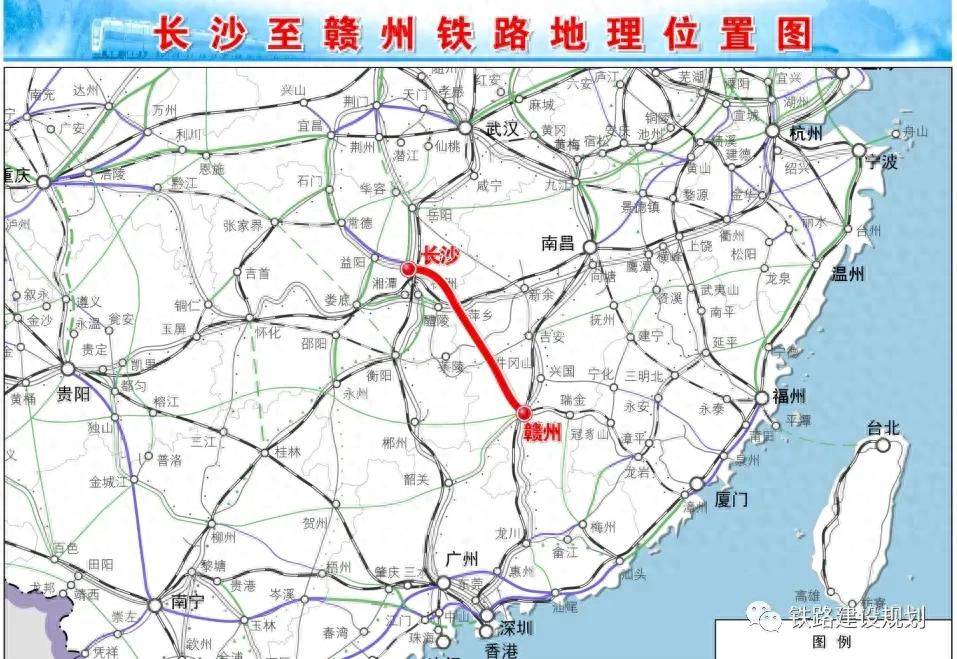 长赣高铁最新消息：8月15日开工 预计2030年建成