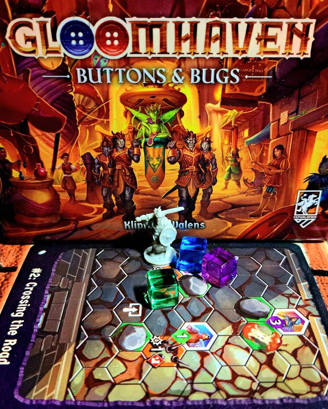 《幽港迷城纽扣与魔虫》dice con首发登场