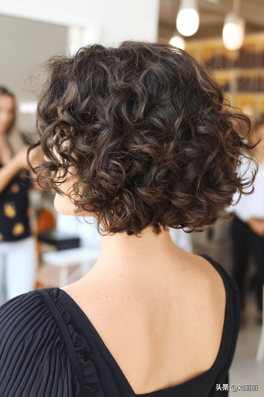 天呐!这些短卷发,简直是"颜值放大镜"