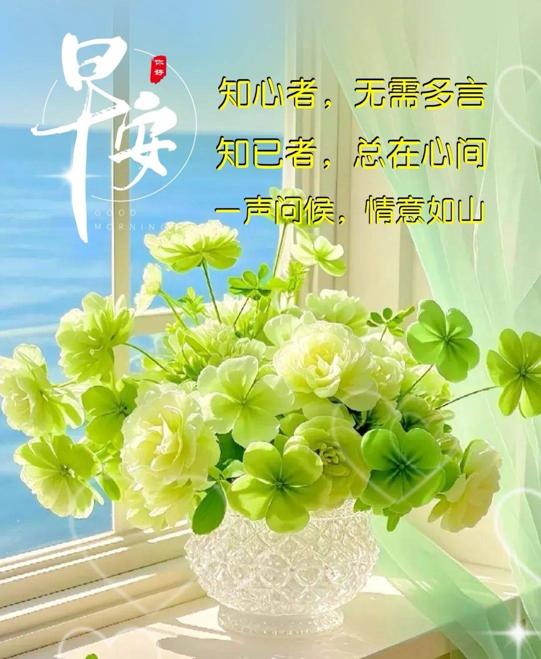 30张精选早上好美图,30条早安问候句子,收藏备用吧!