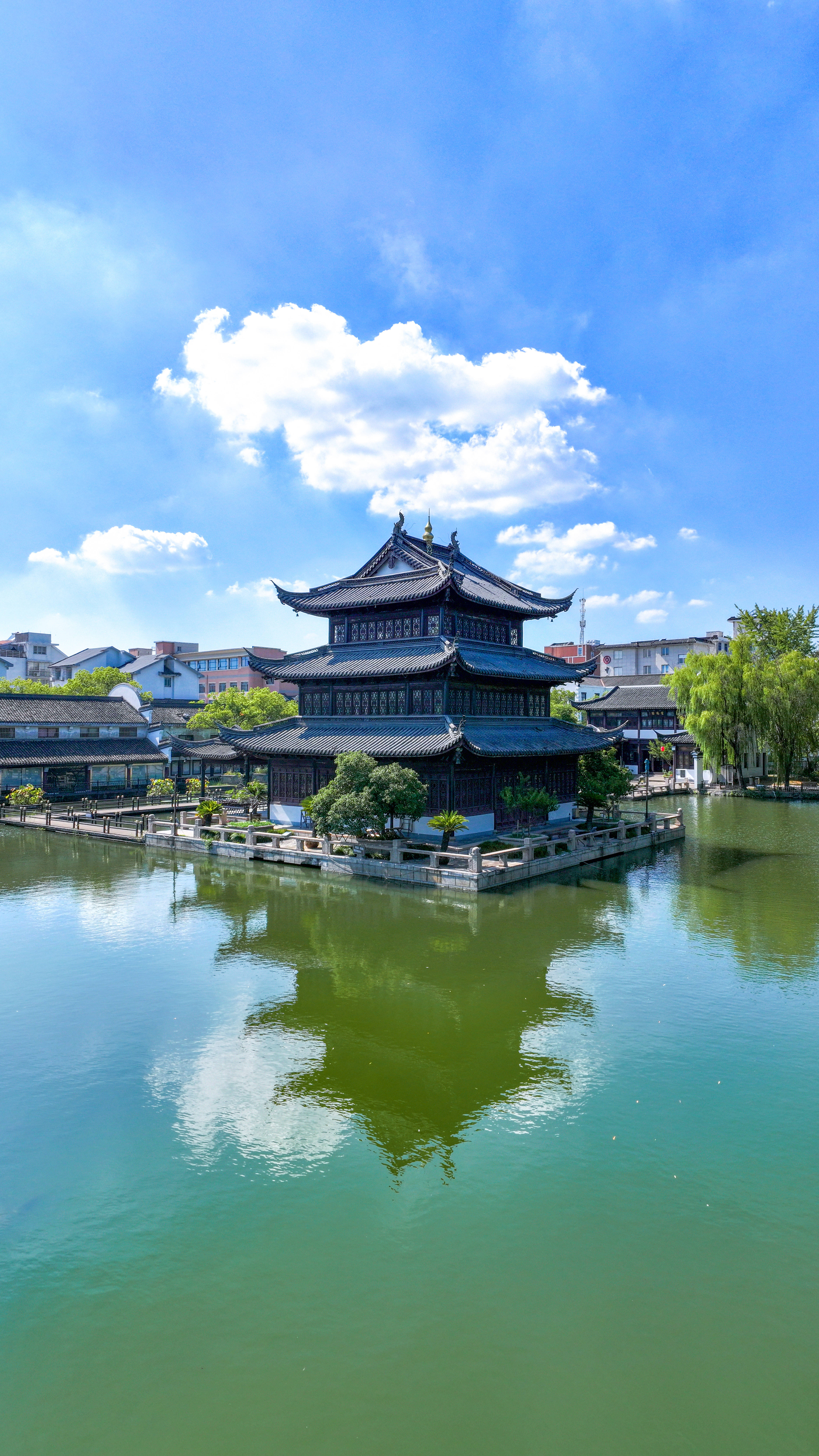 浙江湖州:南浔文园古色古香