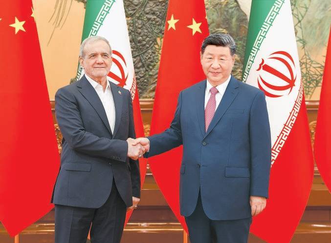 习近平分别会见出席纪念中国人民抗日战争暨世界反法西斯战争胜利80周年活动的部分国家领导人