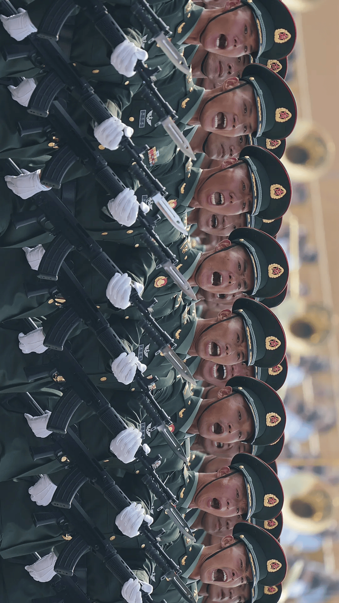满屏震撼!阅兵高清大图