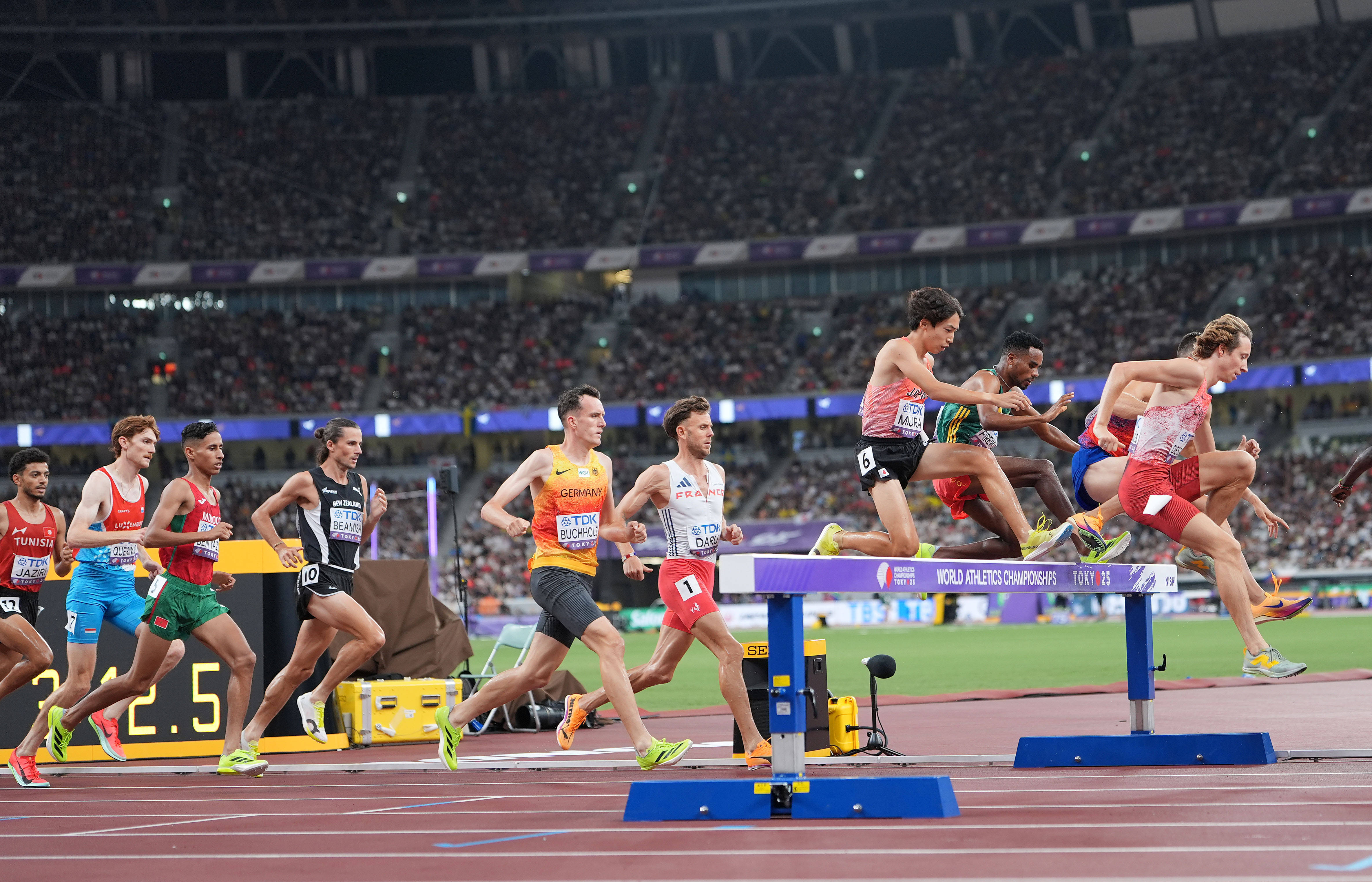 男子3000米障碍决赛赛况