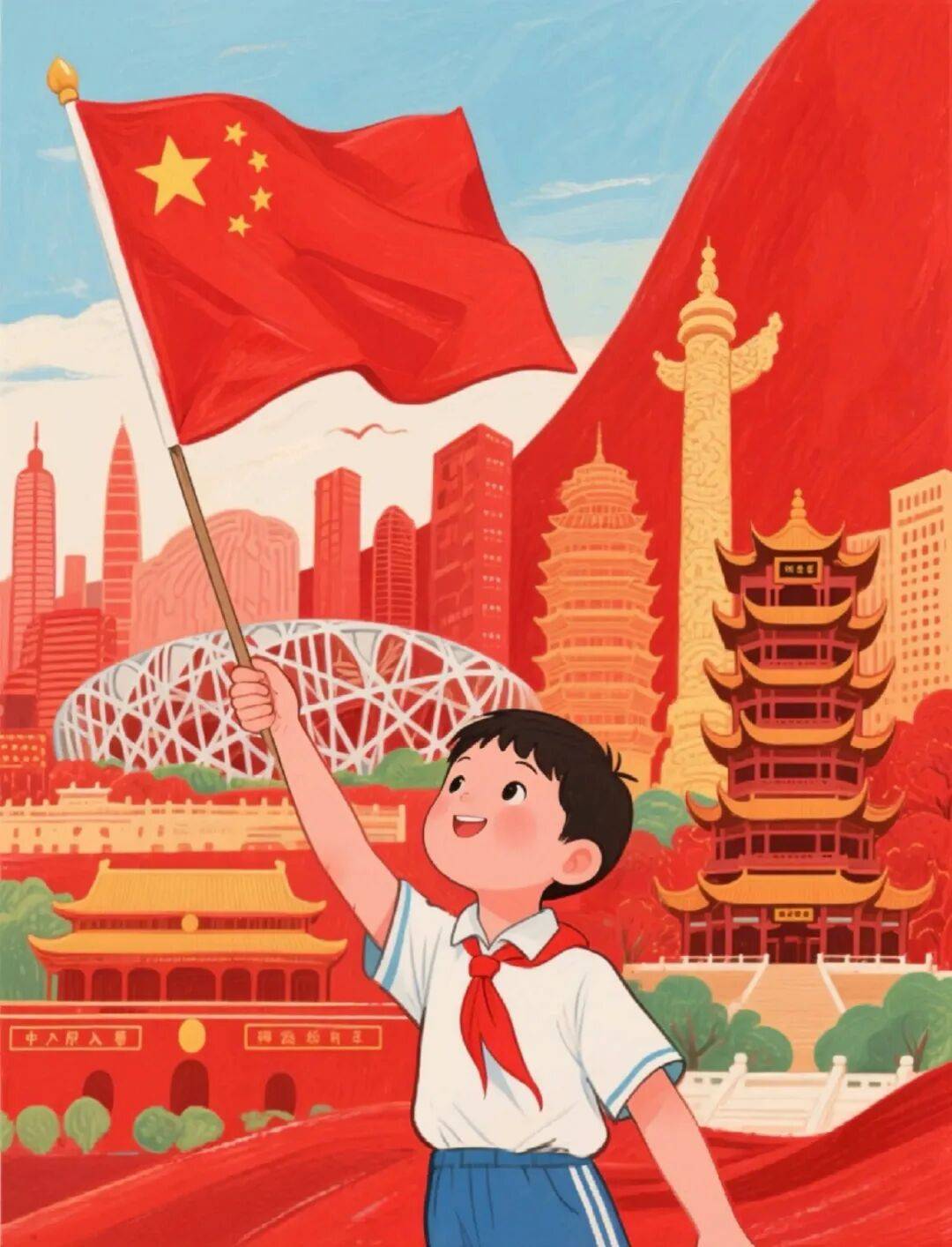 "童心绘祖国·书香忆峥嵘"洛小图爱国研学日开启!