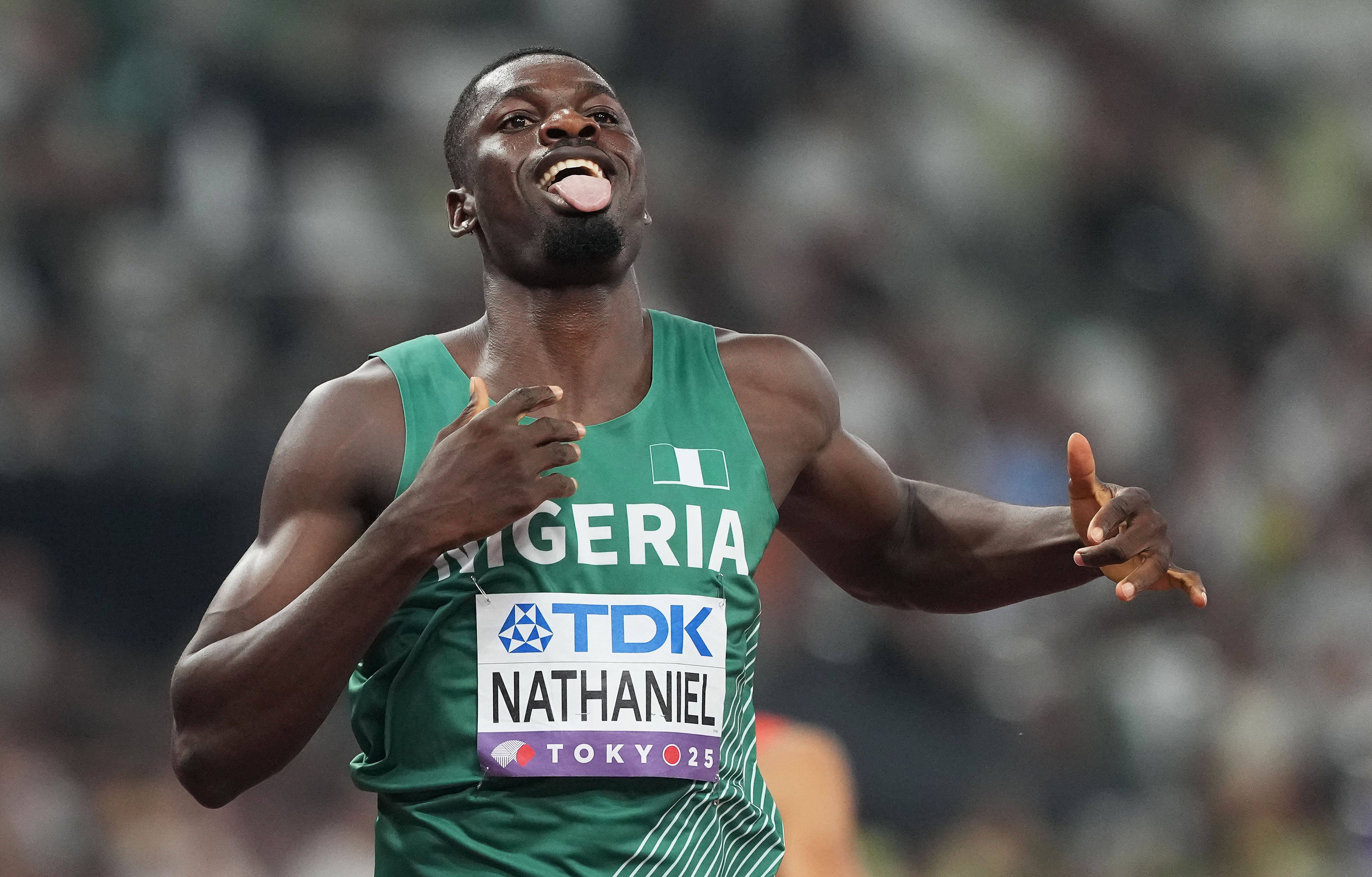 男子400米栏半决赛赛况