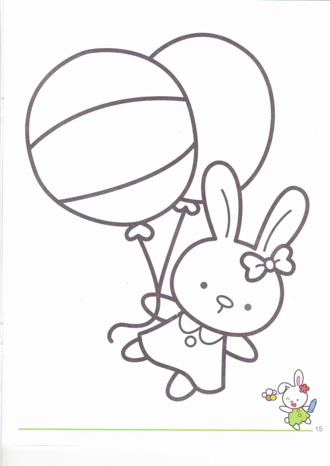 幼儿园涂色画160张