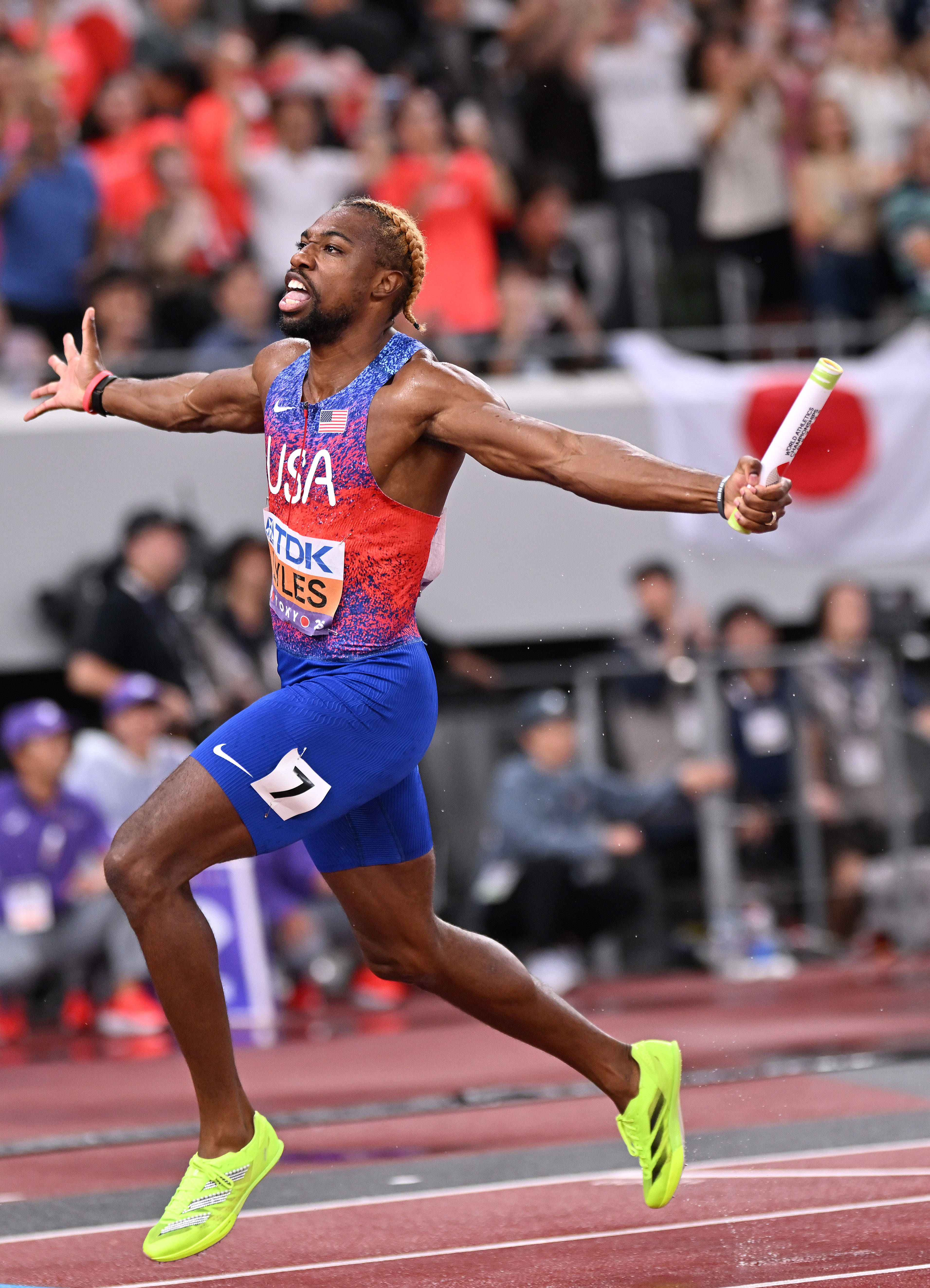 （田径世锦赛）男子4x100米接力决赛赛况