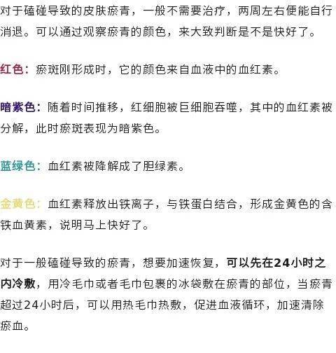 身上莫名出现的瘀青，可能是这4种疾病