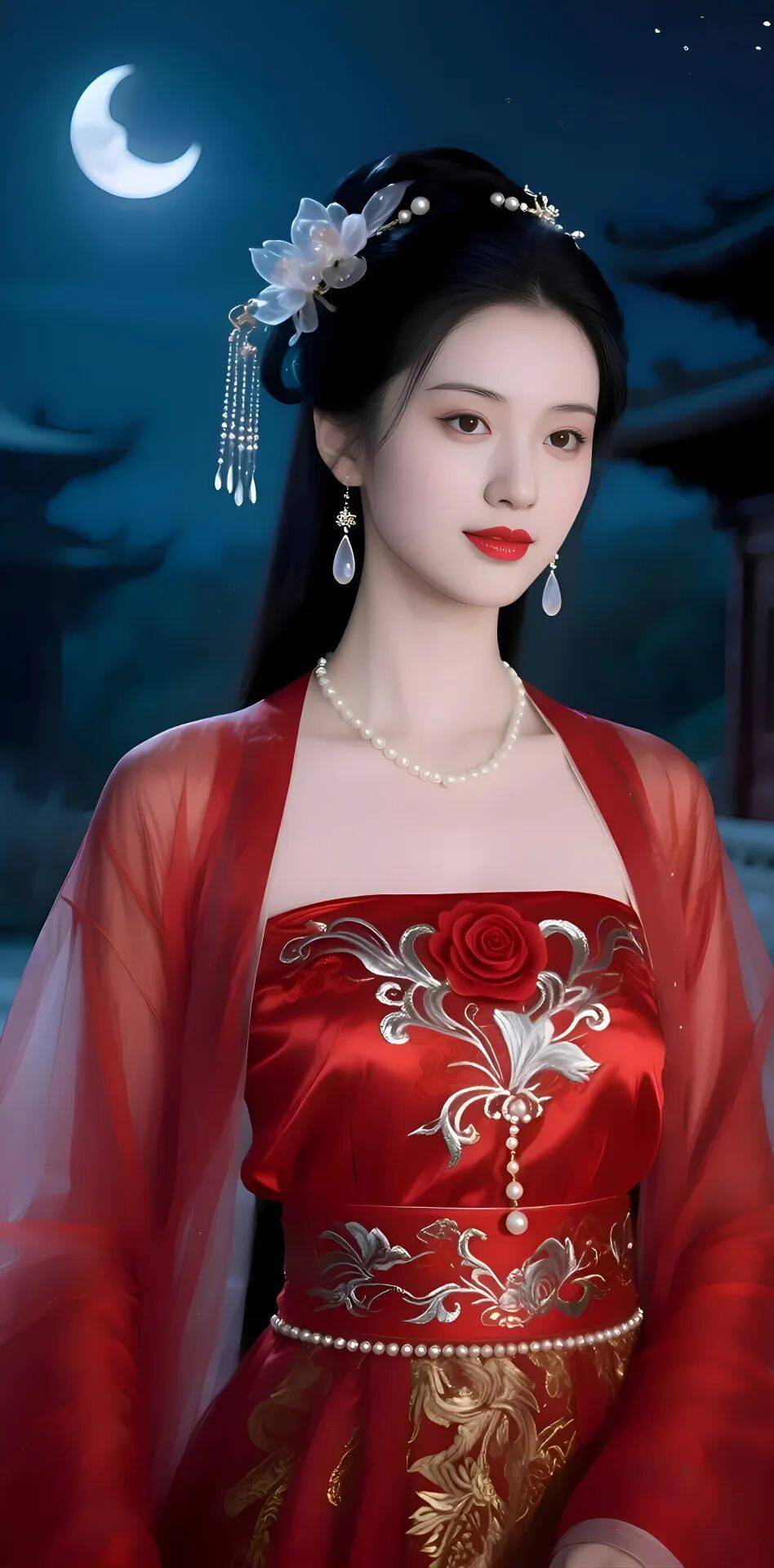 古风美女壁纸 就算步伐缓慢,也别停下走向热爱的脚步