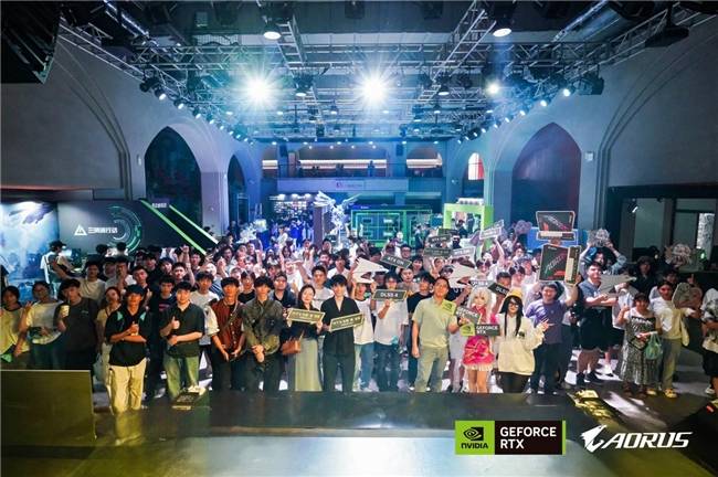 玩家齐赴技嘉AORUS DAY山城之约RTX 50“嘉”速营