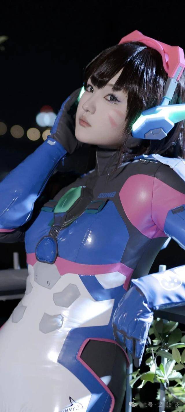 紧身胶衣,微胖美女,守望先锋,这里是属于我的