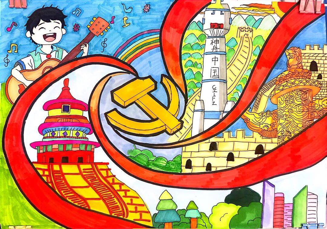 为礼,为祖国绘就心中蓝图