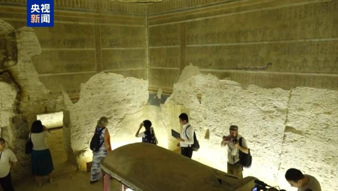 一古埃及法老陵墓首次向游客开放
