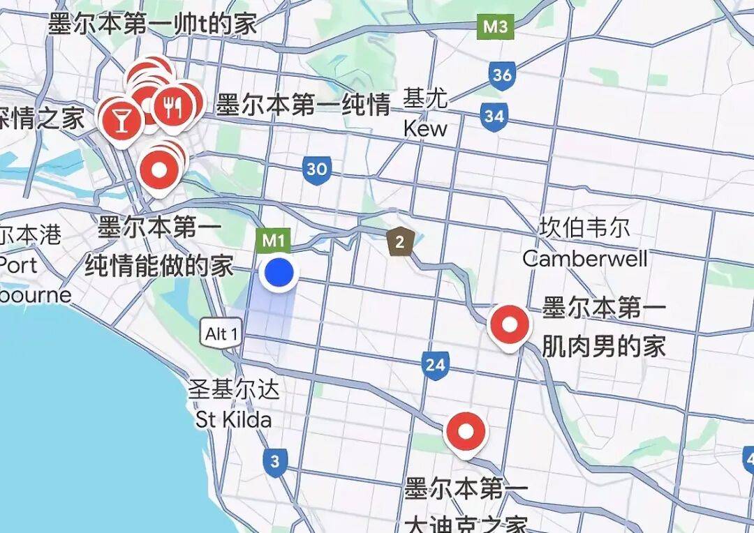 史真香、狗都不去！地图App被网友玩坏了……