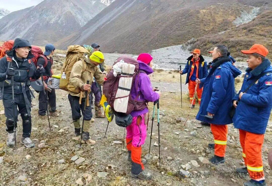 门源县祁连山冷龙岭徒步被困人员搜救纪实