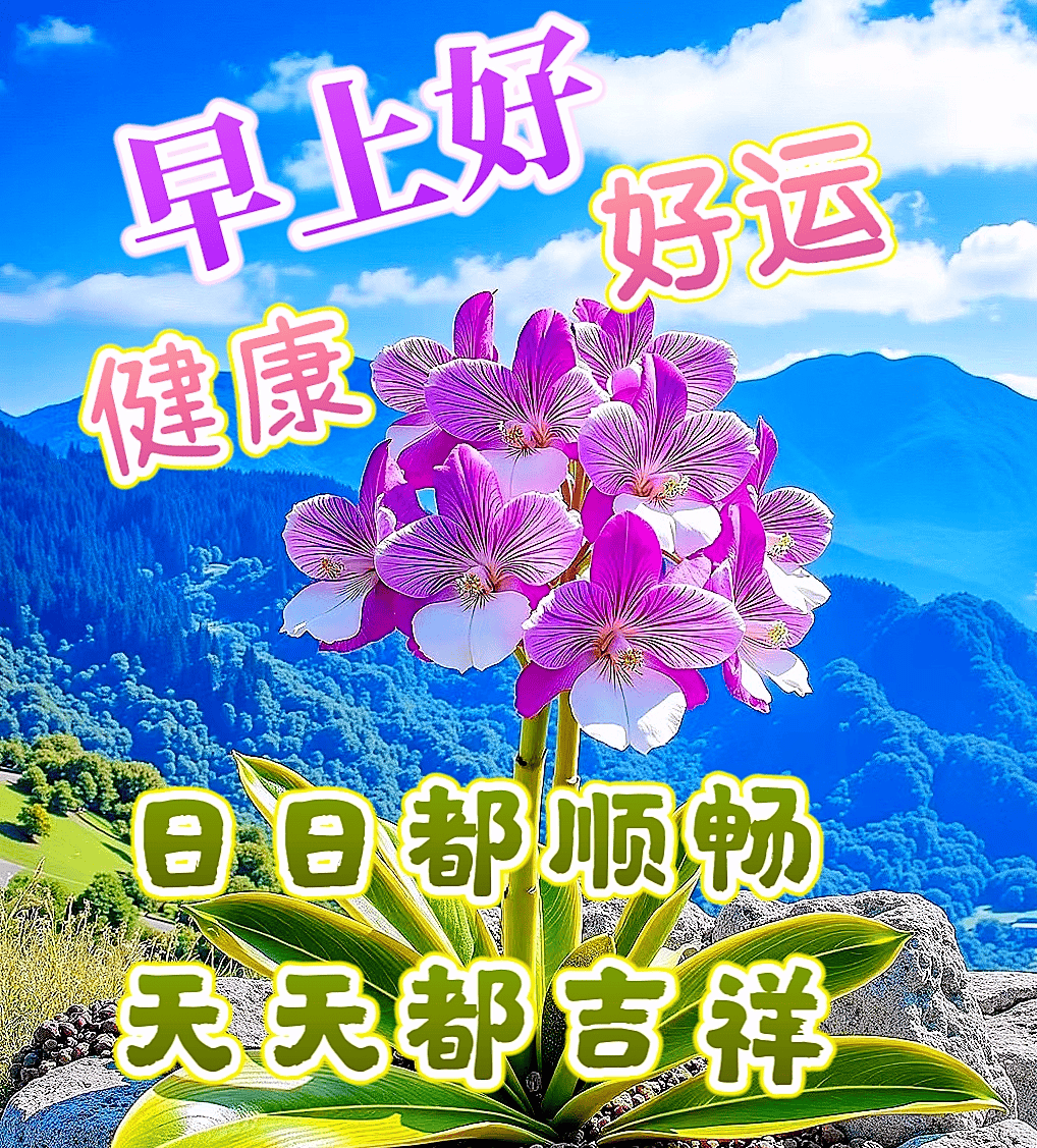 今日最美早上好问候祝福语图片温馨,唯美早安祝福语图片