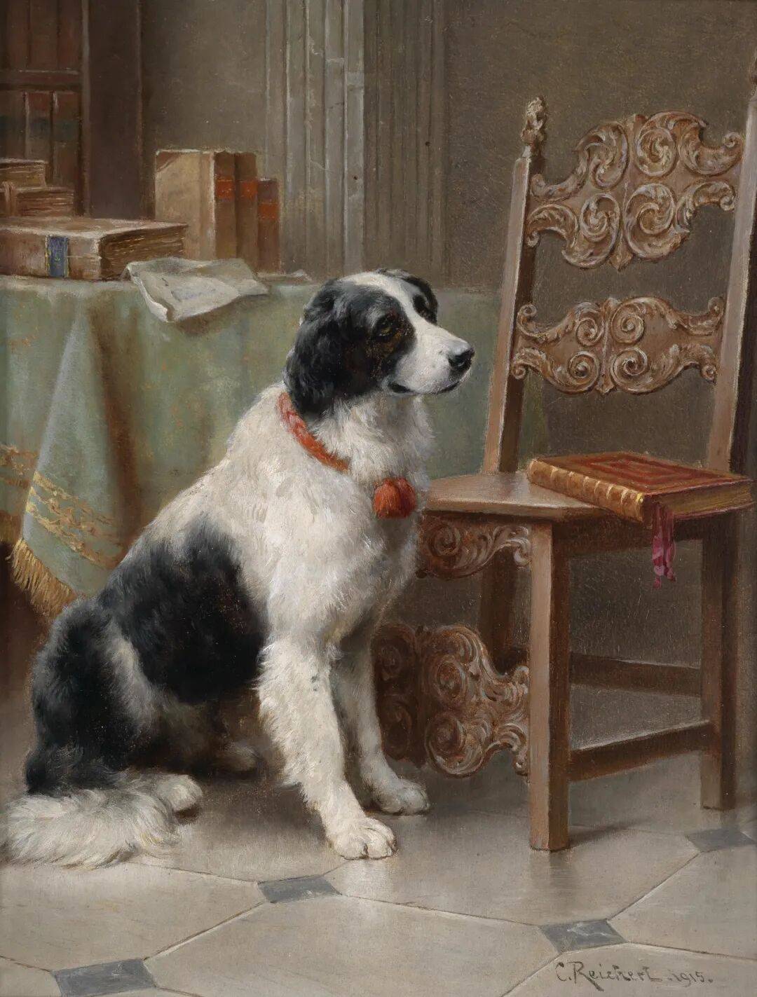 油画欣赏——carl reichert
