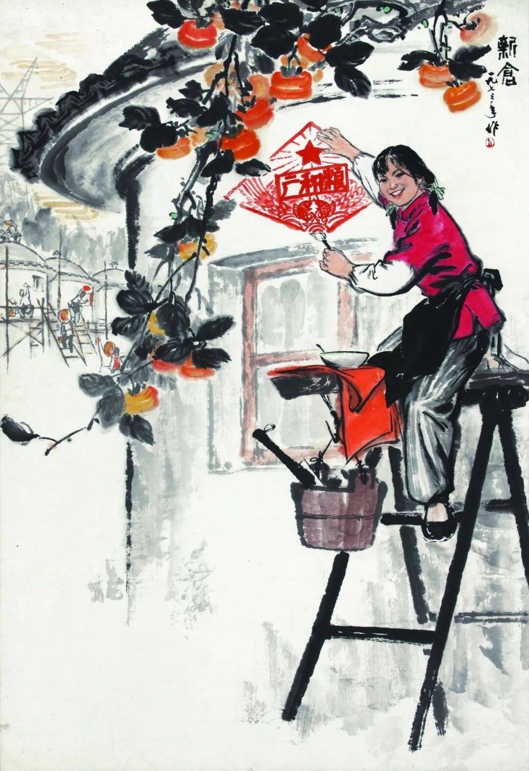 “扎根人民60年——湖北省美术院艺术展”在中国美术馆举办