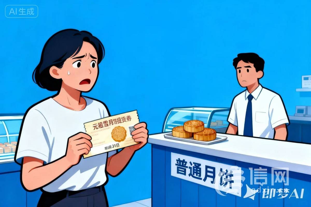 信网评:元祖雪月饼券陷兑换难 预付券不能成为“空头支票”(图1)