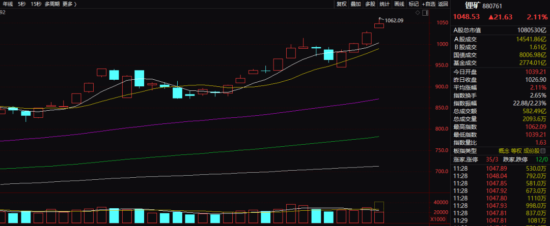 两大概念板块，大涨！