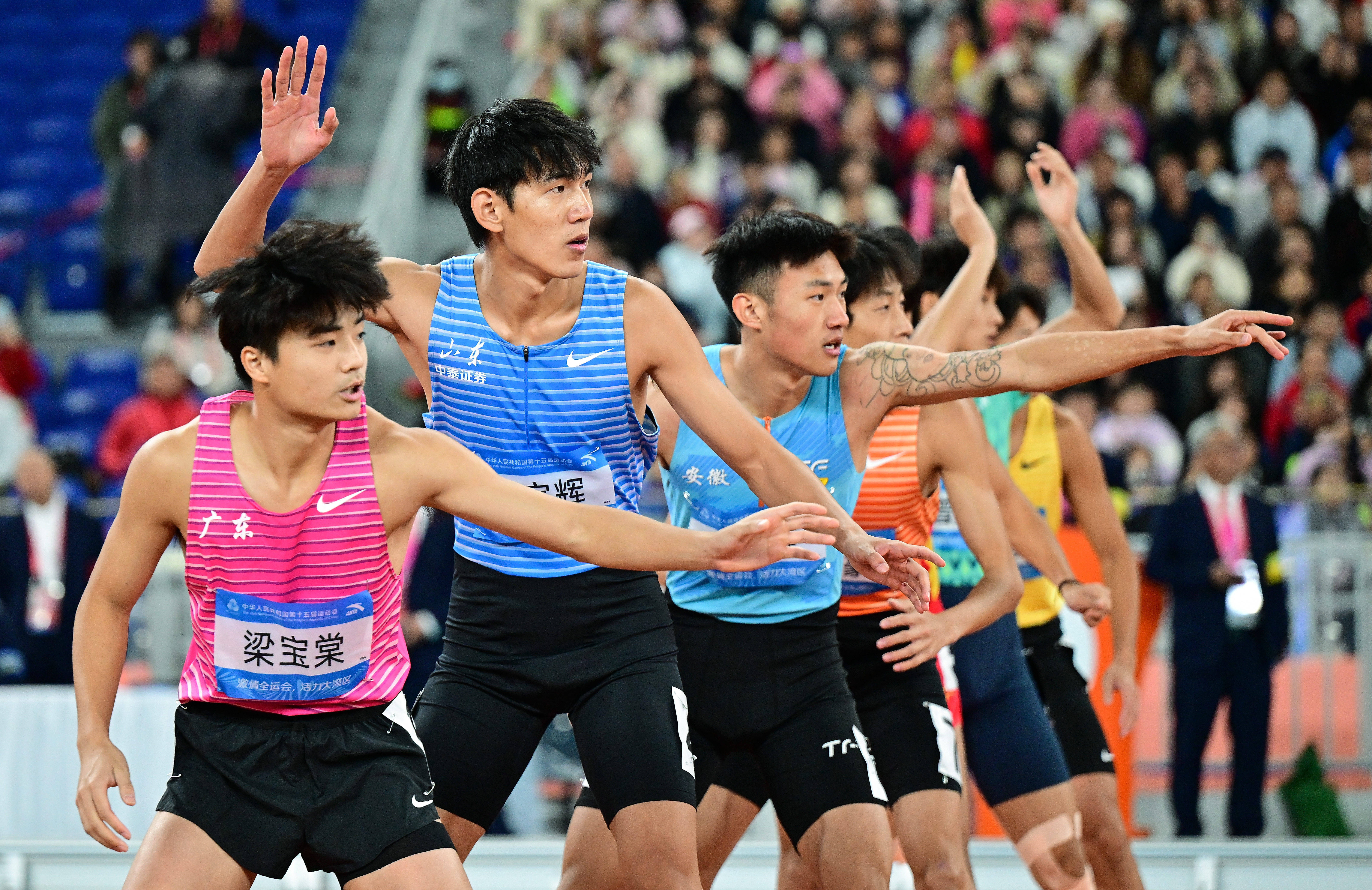 —男子4x400米接力预赛赛况