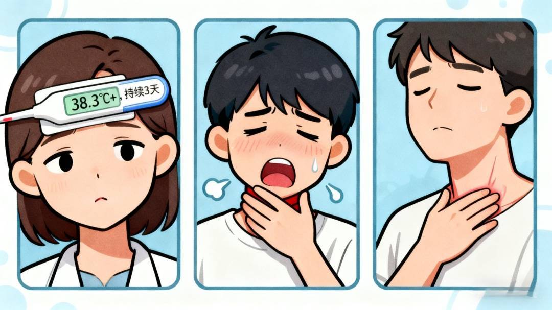 嗓子一疼就要“感冒”吗？