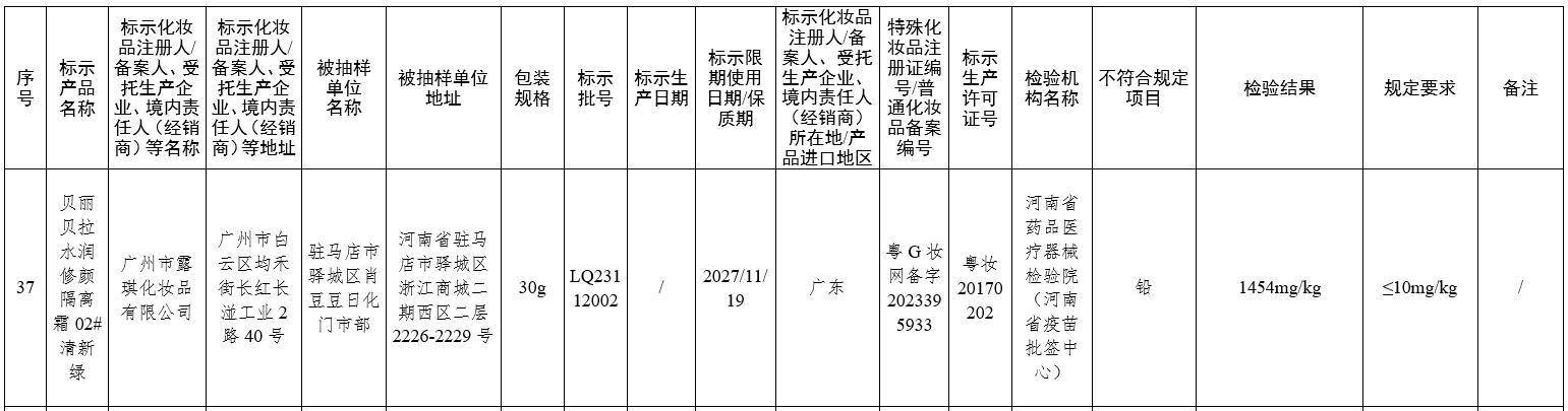 施丹兰面膜陷"铅超标"争议 品牌回应:已下架相关并联系召回(图4)