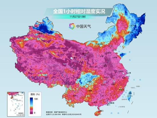 南方多地近期出现同期少见的干燥！雨雪何时能来“润燥”？