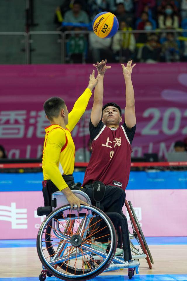 全国残特奥会|轮椅篮球男子三人篮球小组赛赛况 全国残特奥会|轮椅篮球男子三人篮球小组赛赛况