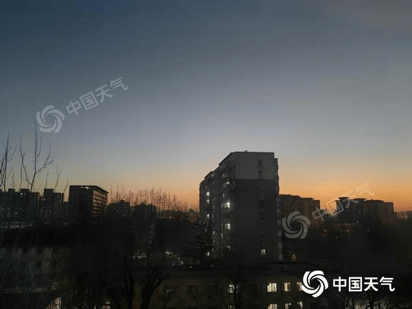 北京未来三天晴朗干燥模式持续 明天阵风可达6至7级