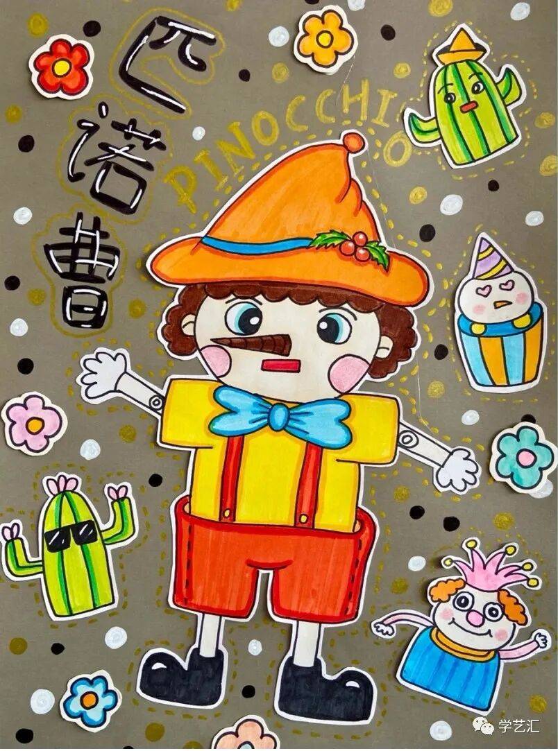 60张幼儿园儿童范画大全,老师家长收藏喽!