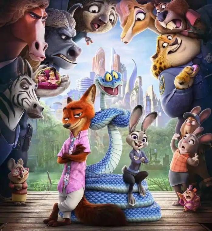 俄罗斯版《疯狂动物城2》上映引发热议，画面比正版小一圈，网友戏称：正版到不了的地方，迪士尼律师函也到不了