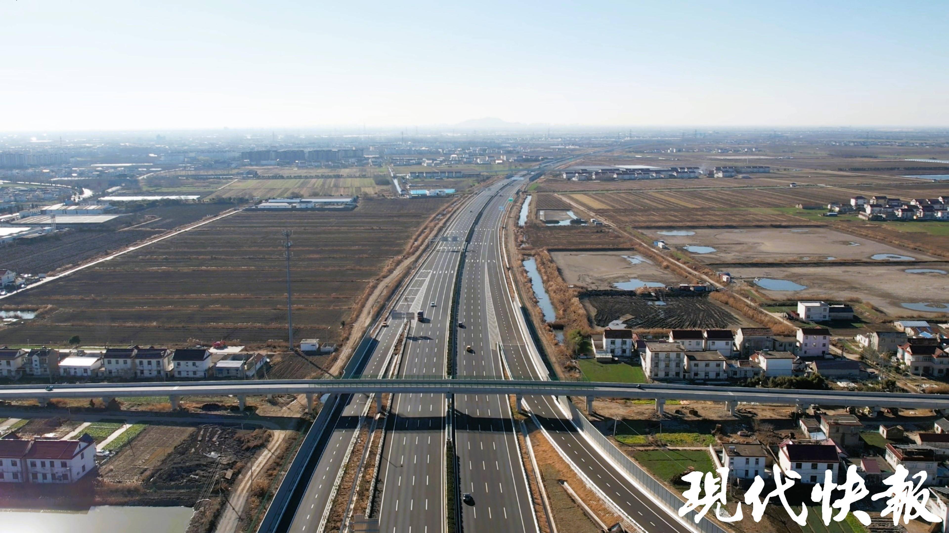 长深高速连淮段扩建工程通车运营