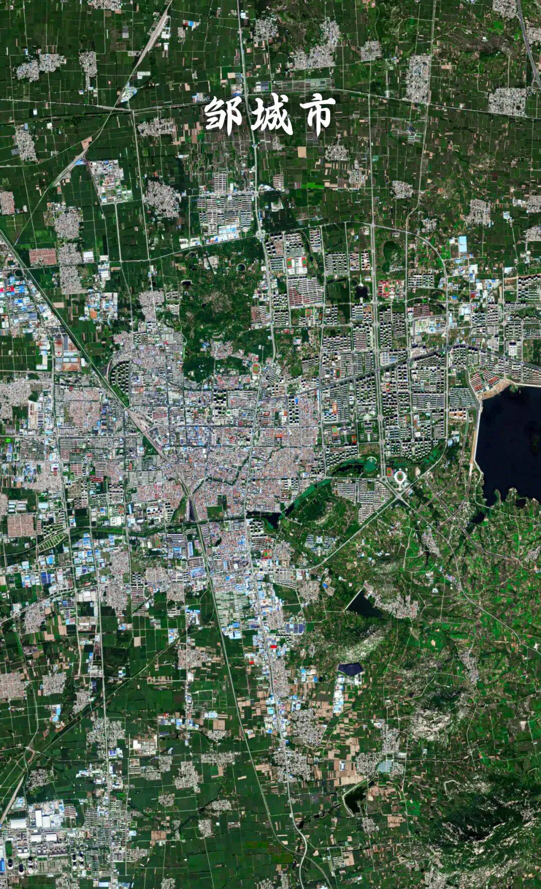 山东人,我们为你集齐了山东78县市卫星地图!一图尽览家的方向!