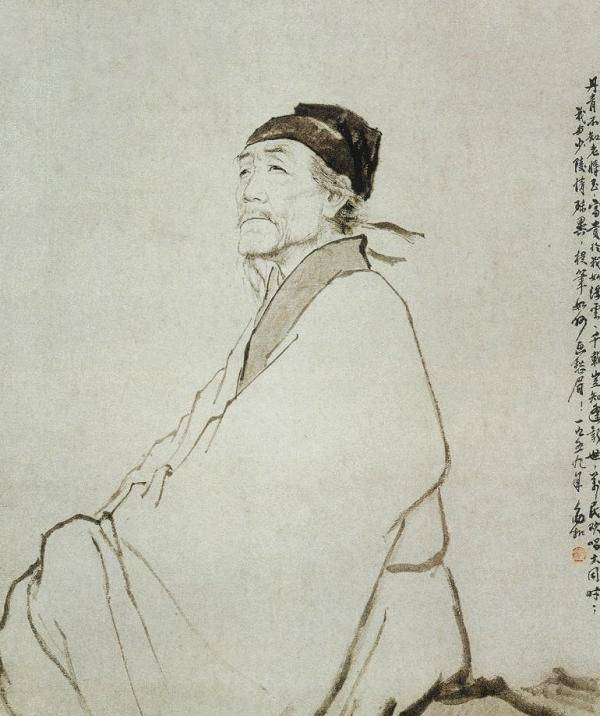 “杜甫很忙”的原画形象其实出自画家本人