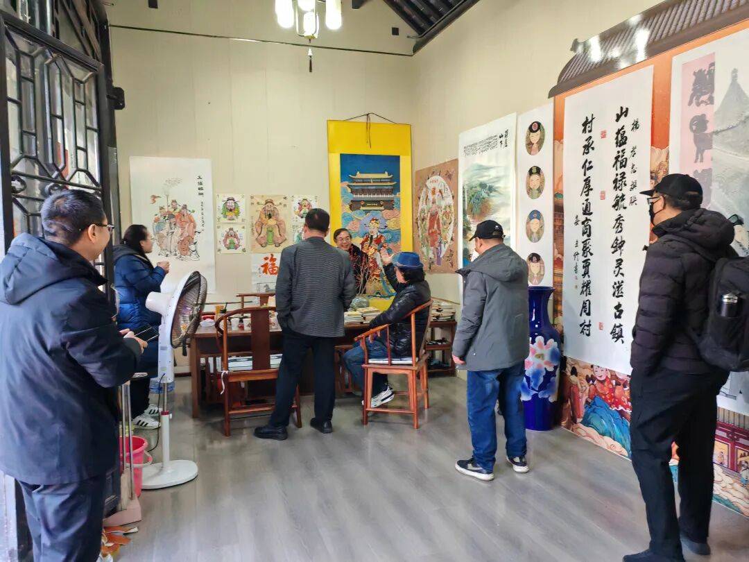 周村新晋打卡地!"翰墨增福"书画展邀你接福运