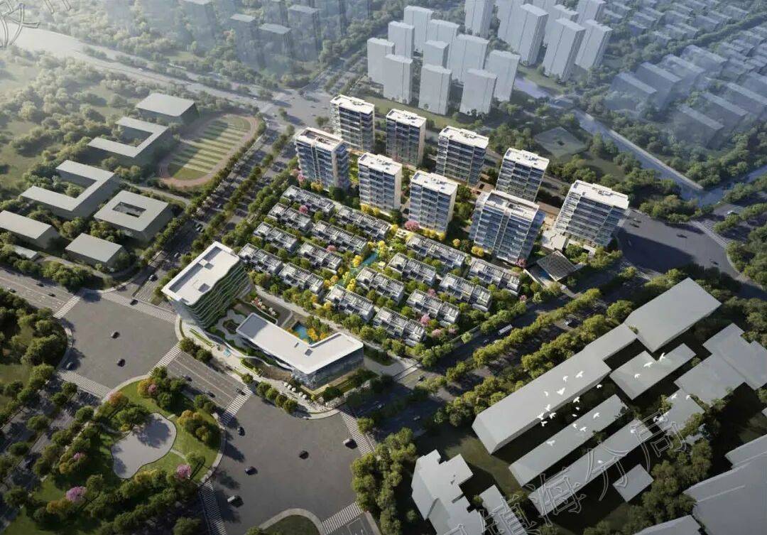 宁波镇海区首个四代住宅项目公示,规划高层、联排、酒店_地块_监测_服务