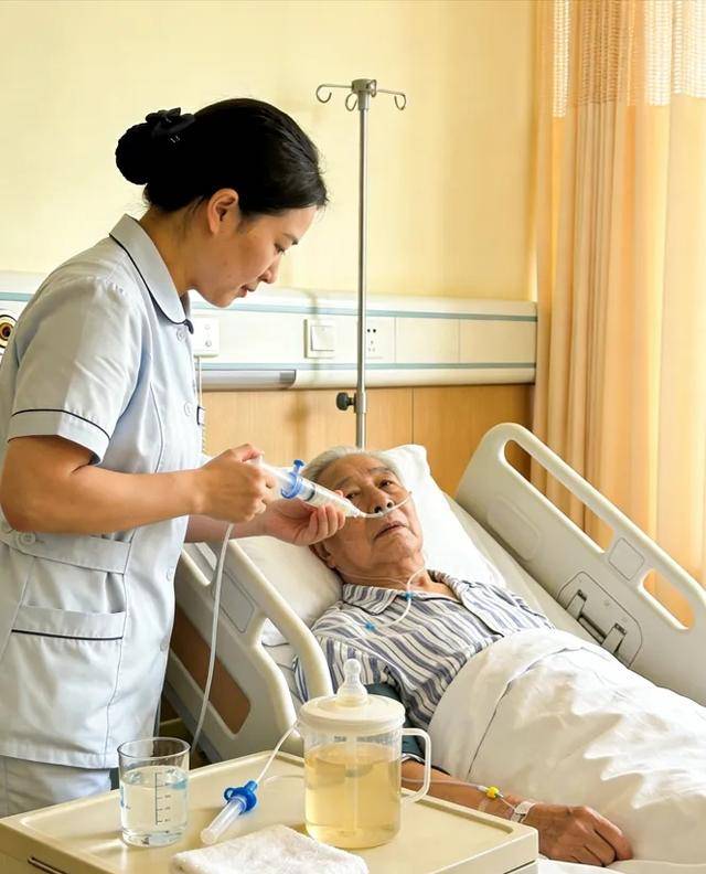 “鼻饲不是灌进去就行”——鼻饲照料6个要点和3个禁忌，临床营养_老人_体位_ml