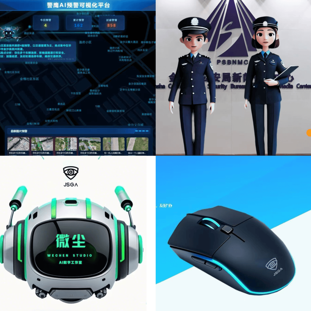 微尘聚智，AI启新程——金沙公安“微尘工作室”续写智慧警务“狂飙”新篇章_平台_宣传_未成年人